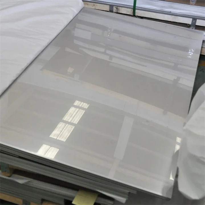 0.5*1240x2440mm Stainless Steel Smooth Mirror Sheet Panel Ti-Gold Mirror Plate