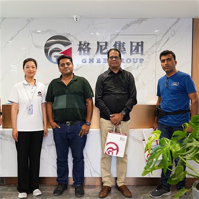 Perusahaan GNEE STEE Menyambut Pelanggan India Dan Menandatangani Pesanan 250...